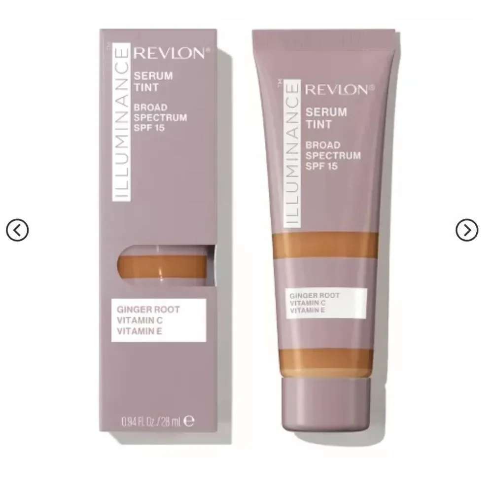 🆕💄Revlon Illuminance Serum Tint, Liquid Foundation #417 Warm Caramel